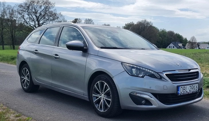 Peugeot 308 cena 37500 przebieg: 54000, rok produkcji 2016 z Bolesławiec małe 232